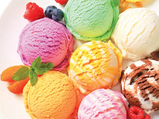 بستنی خنك و دوست داشتنی!