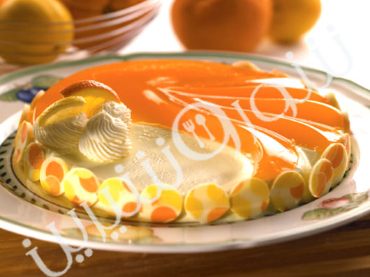 پودینگ ماست و لیمو و پرتقال