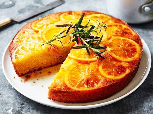 کیک پرتقال برگردان