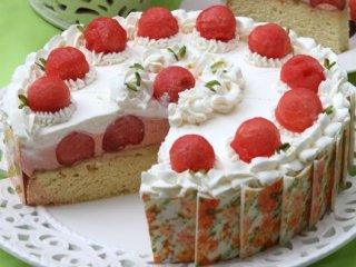 کیک هندوانه | طرز تهیه کیک هندوانه