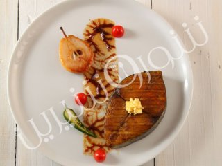 استيك ماهی با سس فرانسوی (كافدوپاری)