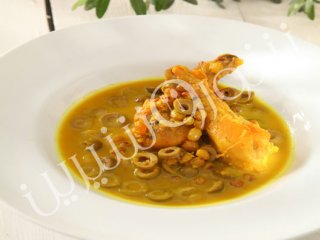 خوراک زیتون مراکشی