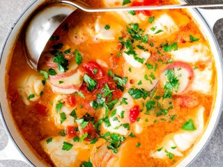 سوپ ماهی تن (آمریكایی)