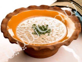 سوپ بادمجان کبابی