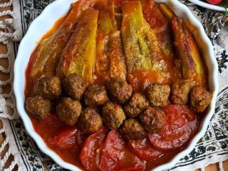 مشت بادمجان اصیل شیرازی