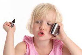 استفاده کودکان از تلفن همراه، خوب یابد؟